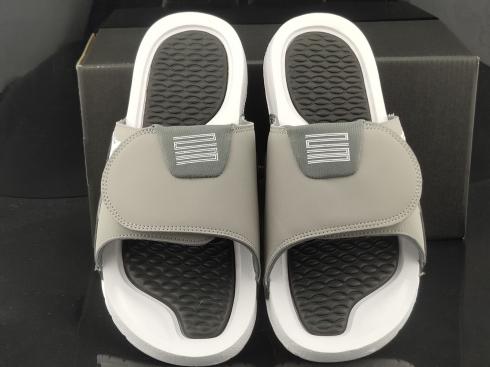 Jordan hydro slides grey clearance