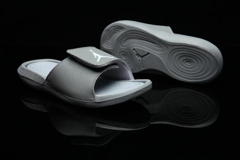 Grey jordan slippers Clearance