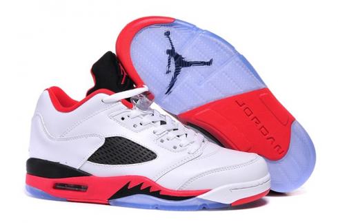 Nike Air Jordan 5 Retro Low White Fire 