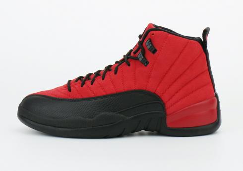 Varsity red and black jordan 12 clearance