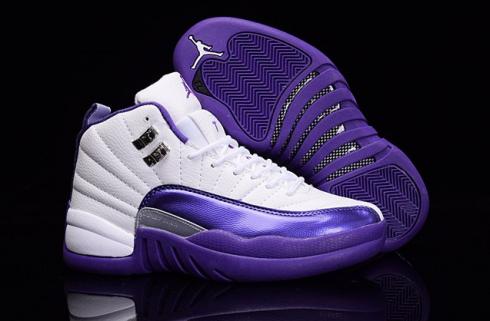 experience Screenplay Cerebrum jordan 4 custom - StclaircomoShops - Nike Air Jordan Retro XII 12 Dark  Purple Cap Silver Women Basketball Shoes