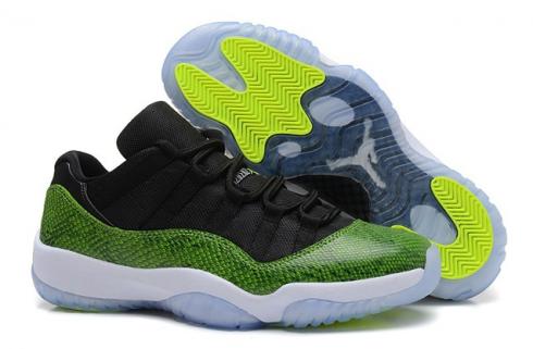 Retro 11 green and white clearance
