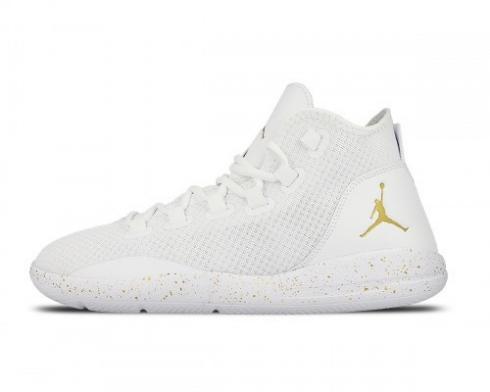 Air jordan reveal white and gold Clearance