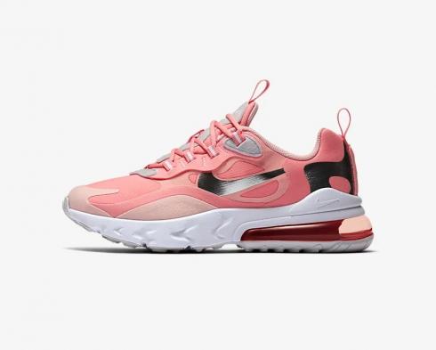 Appointment Cereal Mania Nike Air Max 270 React GG Coral Pink Silver Womens Running Shoes CQ5420 -  nike sb dunk cherry blossom - 611 - StclaircomoShops