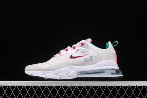 Nike Air Max 270 React White Pink Grey 