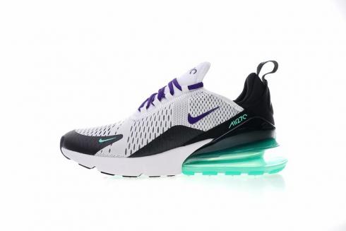 nike air max 270 white black green