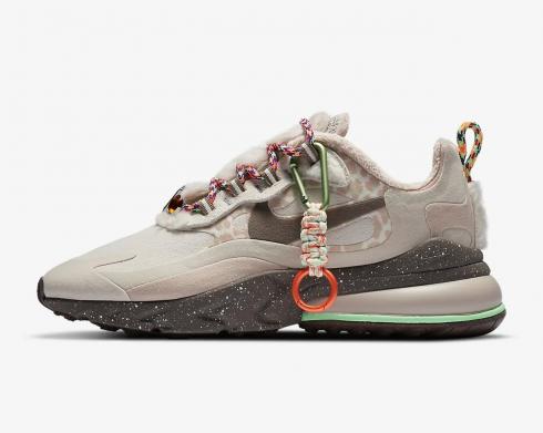 Wmns Nike Air Max 270 React Light Wood 