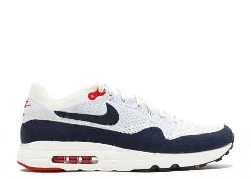 Air max 1 ultra 2.0 flyknit sail obsidian clearance