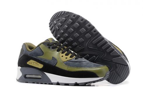 Nike Air Max 90 LTHR carbon grey army 