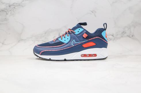 Nike Air Max 90 SE2 Worldwide Navy Blue 