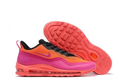 Nike pink and orange shoes