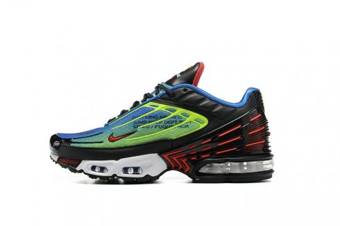 navy blue and red air max plus