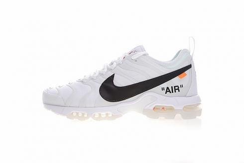 Progress Paine Gillic Isaac RvceShops - OFF White X zoom Nike Air Max Plus TN Ultra Sneakers White  Black AA3827 - zoom nike huarache premium brown rice soup commercial - 100