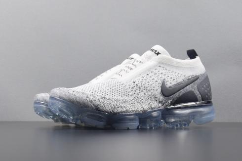 gray and white vapormax