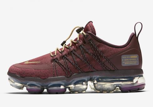 Nike air vapormax run utility burgundy