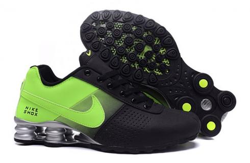 Green nike shox clearance