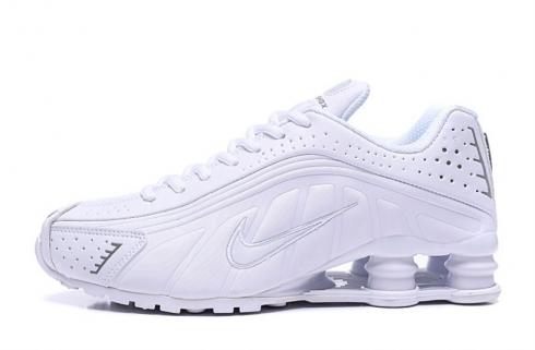 All white nike shox for men Clearance