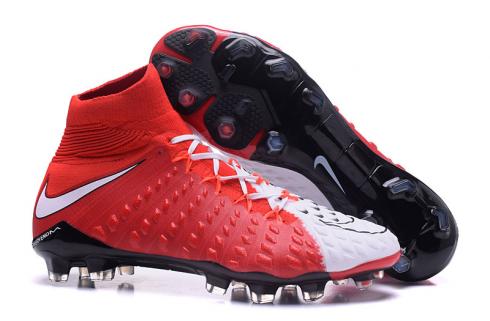 Nike hypervenom red and white clearance