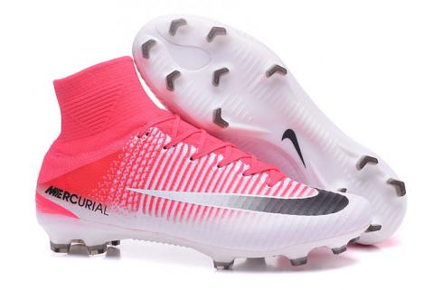 Nike football boots red and white Clearance