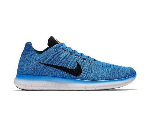 Blue nike free rn flyknit clearance