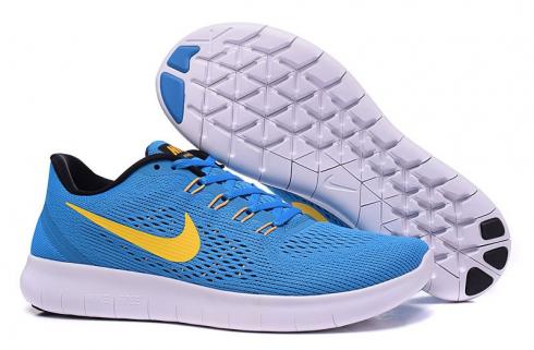 Nike Free Rn Running quartz Shoes White 