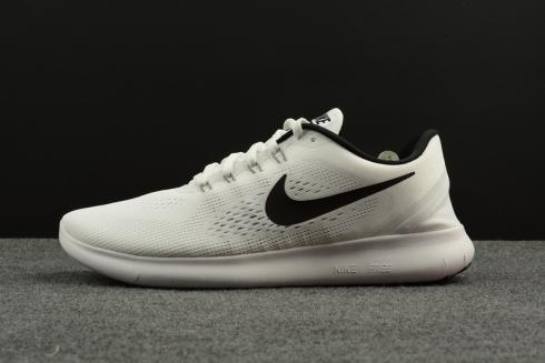 Nike Free Rn Running quartz Shoes White 