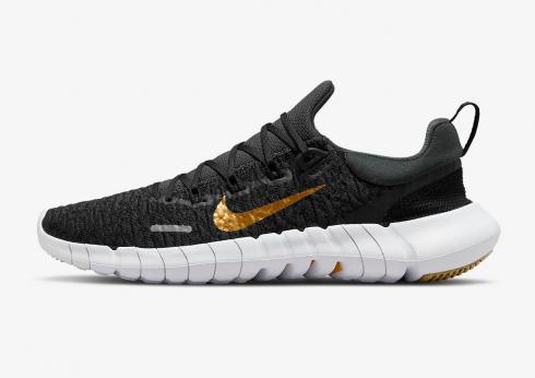 Nike free 5.0 kids gold clearance