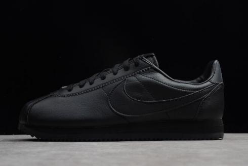 Nike Classic Cortez Leather Black Black 