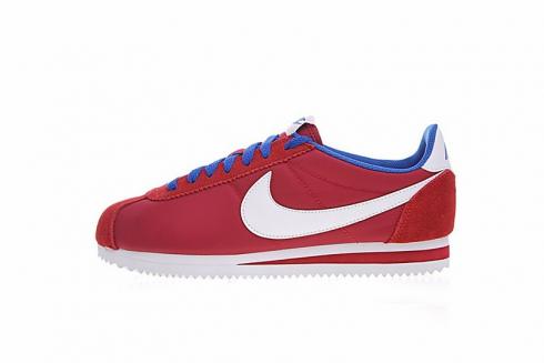 Nike Classic Cortez Nylon Red White 