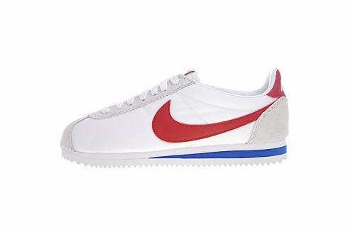 Nike cortez nylon white red Clearance