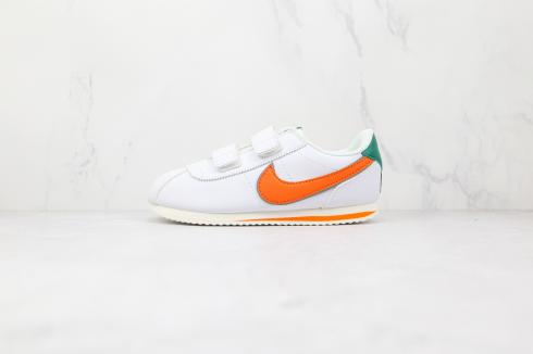 Nike cortez orange green clearance