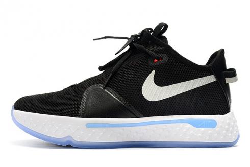 2020 Nike PG 4 Black White Smoke Grey 
