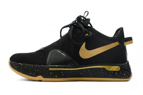 Paul george shoes black and gold Outlet