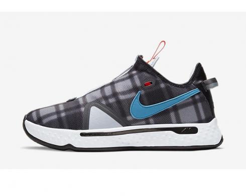 Nike PG 4 EP Plaid Football Grey Laser 