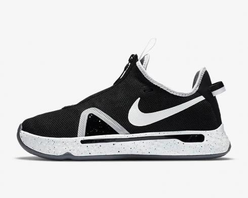Nike PG 4 Team Black Pure Platinum 