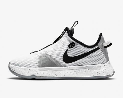 Nike PG 4 Team White Wolf Grey Black 