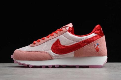 2020 WMNS Nike Daybreak SP Cheyy Blossom Pink Rouge Red Summit White BV7725 800