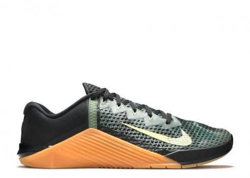 Nike Metcon 6 Black Gum Limelight Brown 