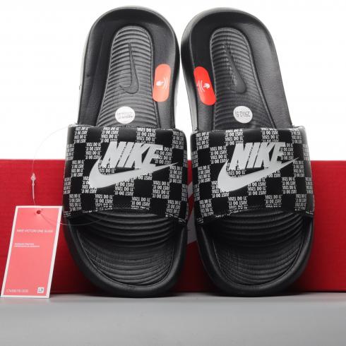 Nike checkered slides clearance