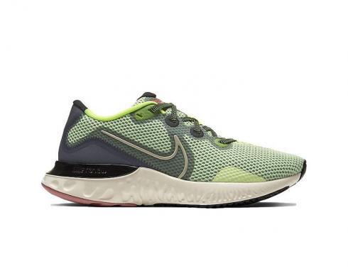 RvceShops - 700 - Nike Wmns Renew Run Barely Volt Smoke Grey Canyon Pink  Pale Ivory CK6360 - air jordan lebron james shoes