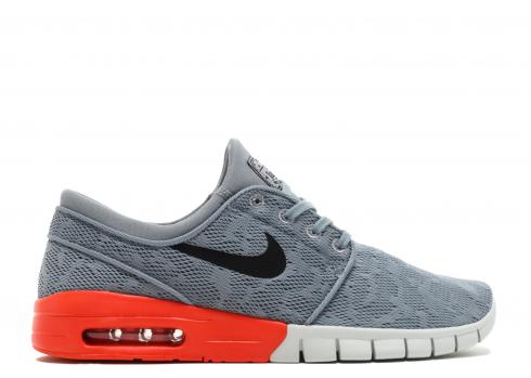 Stefan Janoski Orange Max Stealth Black 