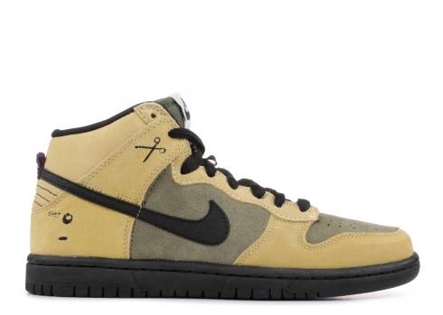 Dunk High Premium SB Frank Kozik Safety Stl Khk Crg Olive Green Dunk High Premium SB Frank Kozik Safety Stl Khk Crg Olive Green