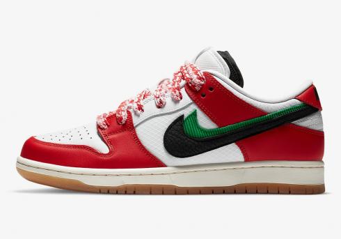 nike air coliseum racer schedule printable kids - RvceShops - Frame Skate x Nike  SB Dunk Low Habibi Chile Red White Lucky Green Black CT2550 - 600