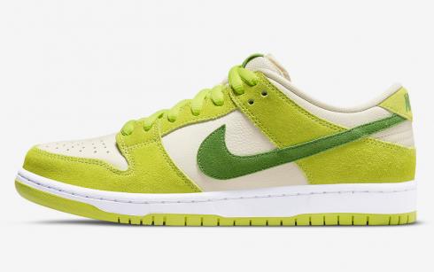 Nike SB Dunk Low Green Apple White Shoes DM0807-300