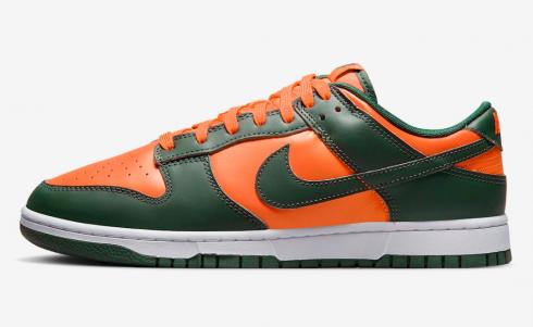 Nike SB Dunk Low Miami Hurricanes Team 