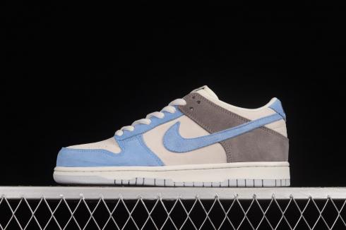Nike SB Dunk Low Prm White Navy Blue 