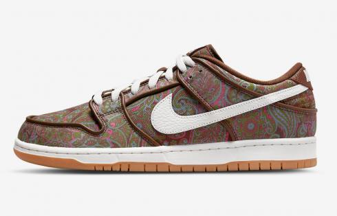 Nike SB Dunk Low Pro Paisley Brown 