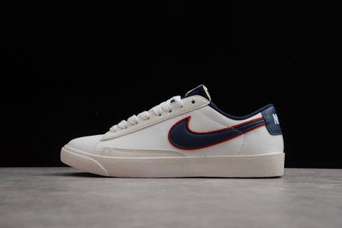 2020 Nike Blazer Low LX White Blue Red 