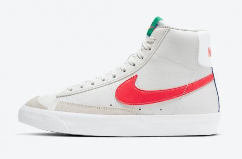 004 - nike shox white charcoal black pants shoes - CretamapShops - Nike SB  Blazer Mid 77 Platinum Tint Deep Royal Blue Roma Green DA4086