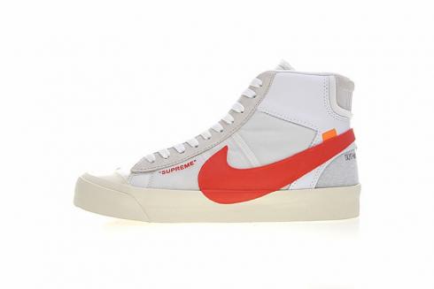 nike supreme blazer white